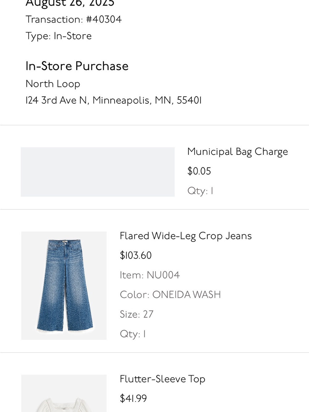 Madewell High-Rise Wide Leg Jeans - Picture 2 of 6